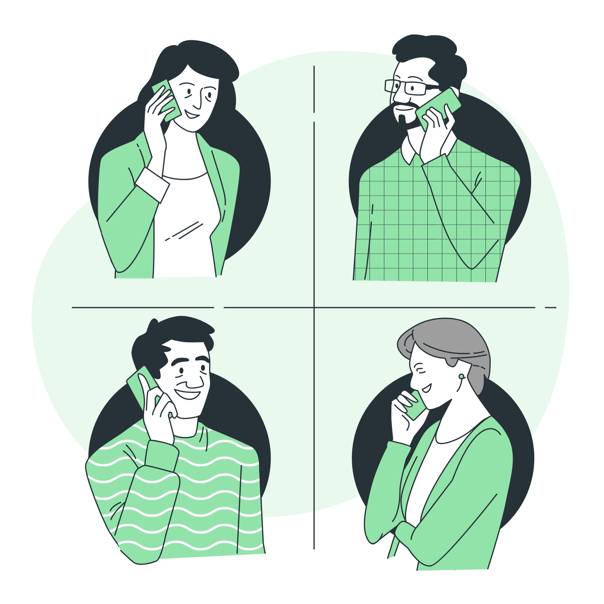Adult talking cell phone-bro Adult talking cell phone-bro